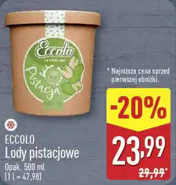 ALDI Lody pistacjowe oferta