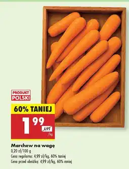 Biedronka Marchew na wagę Biedronka oferta
