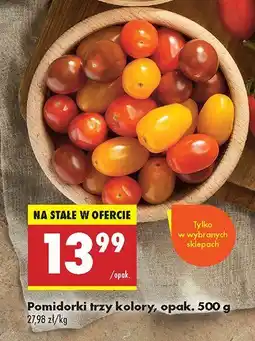 Biedronka Pomidorki trzy kolory Biedronka oferta