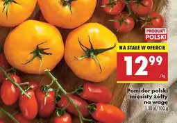 Biedronka Pomidor polski mięsisty żółty Biedronka oferta