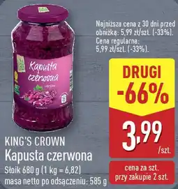 ALDI Kapusta czerwona oferta