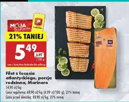 Biedronka Filet z łososia atlantyckiego Marinero oferta