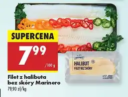 Biedronka Filet z halibuta bez skóry Marinero oferta