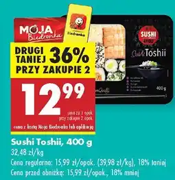 Biedronka Sushi Toshii oferta