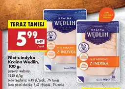 Biedronka Filet z indyka Kraina Wędlin oferta