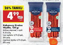 Biedronka Kabanosy Kraina Wędlin oferta