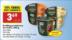Biedronka Pudding proteinowy Go Active różne rodzaje oferta