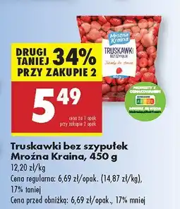 Biedronka Truskawki Mrożna Kraina oferta