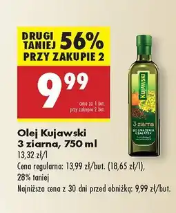 Biedronka Olej Kujawski z ziarna oferta