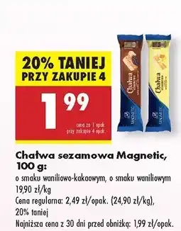 Biedronka Chałwa sezamowa Magnetic oferta