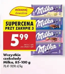 Biedronka Czekolada Milka oferta