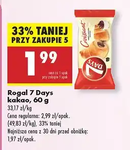 Biedronka Rogal 7 Days kakao oferta