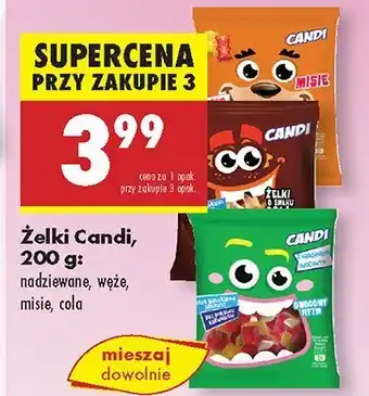 Biedronka Żelki Candi oferta