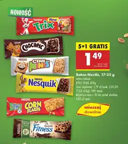 Biedronka Baton Nestlé różne rodzaje oferta