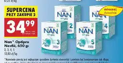 Biedronka Mleko modyfikowane Nan Optipro Nestle oferta