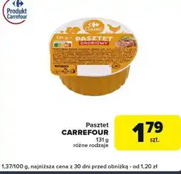 Globi Pasztet drobiowy Carrefour oferta