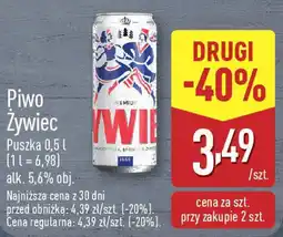 ALDI Piwo Żywiec oferta