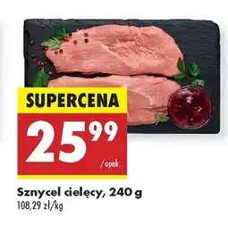 Biedronka Sznycle z cielęcy Biedronka oferta
