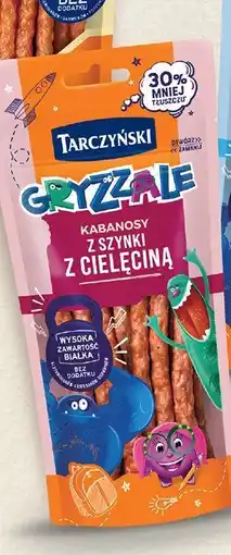 Biedronka Kabanosy Gryzzale z szynki z cielęciną Tarczyński oferta