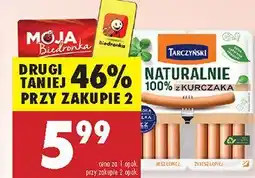 Biedronka Parówki naturalnie Tarczyński z kurczaka oferta