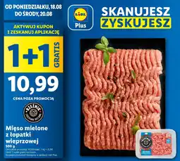 Lidl Mięso mielone z łopatki wieprzowej Rzeźnik oferta