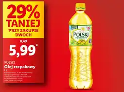 Lidl Olej rzepakowy 1 l Polski oferta