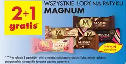Biedronka Lody na patyku Magnum oferta