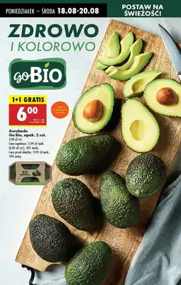 Biedronka Awokado 1 szt. Go Bio oferta