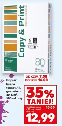 Kaufland Papier ksero GM oferta