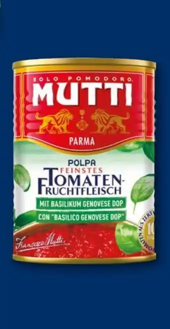 Lidl Pomidory krojone z bazylią Mutti oferta