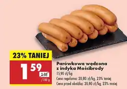 Biedronka Parówkowa wędzona z indyka Mościbrody oferta