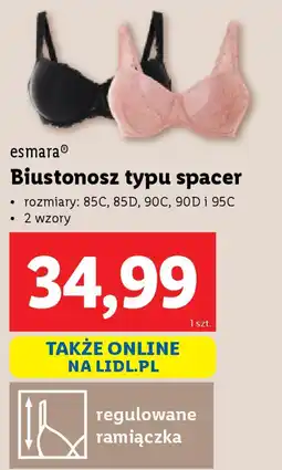 Lidl Esmara biustonosz typu spacer oferta