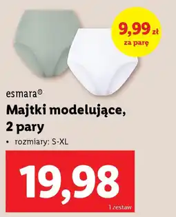Lidl Esmara majtki modelujące oferta