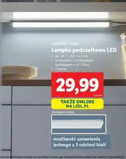 Lidl LIVARNO home Lampka podszafkowa LED oferta