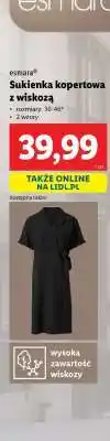 Lidl Sukienka kopertowa z wiskozą oferta