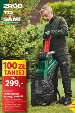 Lidl PARKSIDE Rozdrabniacz nożowy, 2400 W oferta