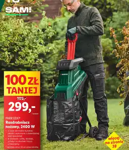 Lidl PARKSIDE Rozdrabniacz nożowy oferta