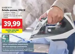 Lidl SILVERCREST Żelazko parowe, 1740 W oferta