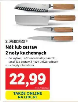 Lidl SILVERCREST Nóż lub zestaw 2 noży kuchennych oferta