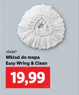 Lidl Vileda wkład do mopa easy wring & clean oferta