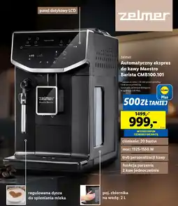 Lidl zelmer Automatyczny ekspres do kawy Maestro Barista CMB100.101 oferta