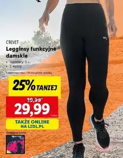 Lidl CRIVIT Legginsy funkcyjne damskie oferta