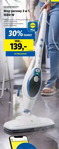 Lidl SILVERCREST Mop parowy 2 w 1 oferta