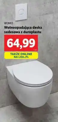 Lidl WENKO Wolnoopadająca deska sedesowa z duroplastu oferta