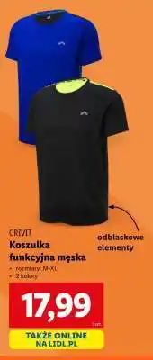 Lidl Koszulka funkcyjna męska oferta