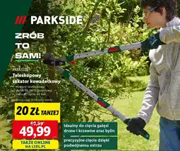 Lidl PARKSIDE Teleskopowy sekator kowadełkowy oferta