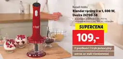 Lidl Russell Hobbs Blender ręczny 3 w 1, 500 W, Desire 24700-58 oferta