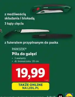 Lidl Piła do gałęzi oferta