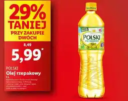 Lidl POLSKI Olej rzepakowy oferta