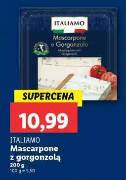 Lidl ITALIAMO Mascarpone z gorgonzolą oferta